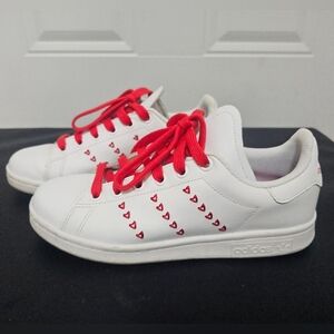 Adidas Stan Smith Limited Edition Red Hearts 230mm